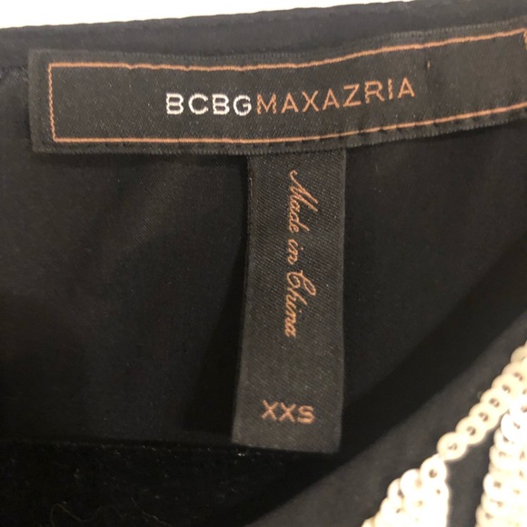 BCBG Max Azria Black Cocktail Dress - Picture 4 of 4